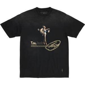 X FRAGMENT X /Takashi Murakami FW25 Футболка Unisex Travis Scott, черный