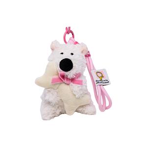 Вест хайленд уайт терьер, плюшевый кулон в виде щенка, высота 12см X3COMMUNE