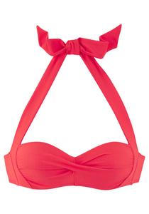 Верх бикини-балконет LASCANA, цвет bright red