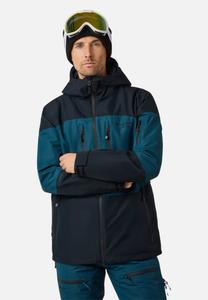 Лыжная куртка Swedemount FREERIDE SHELL JACKET, Dark Green Black/Dark Green