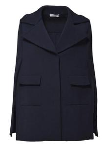 Накидка с широкими лацканами Charlott, синий