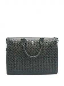 Плетеная портфель Tardini Lardini, черный