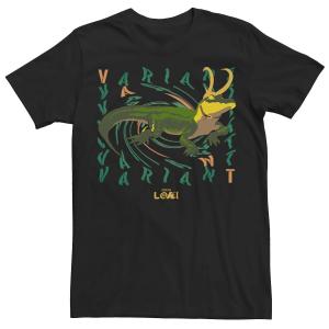 Мужская футболка с плакатом Marvel Loki Gator Licensed Character
