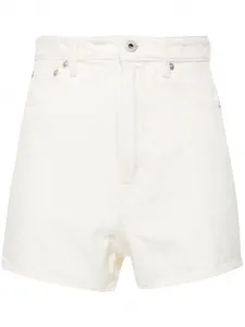 Шорты с завышенной талией KENZO, белый