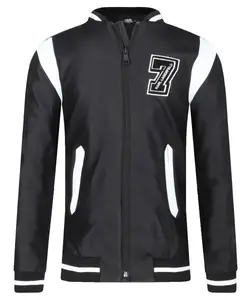 Бомбер Regular fit Karl Lagerfeld Kids, черный