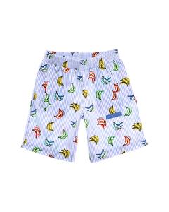 Palm Angels AOP Bananas Travel шорты, синий