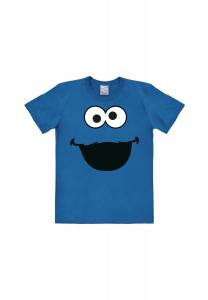 Футболка Easyfit Cookie Monster - Лицо LOGOSHIRT, цвет Azure Blue