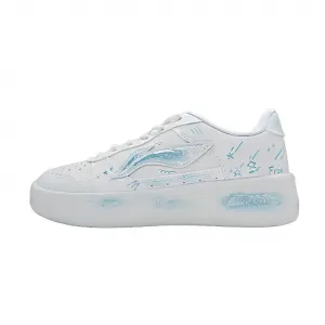 Li-Ning Li Ning Floating Boat With Free Manufacturing, Sky Blue Star Low top Skateboard Shoes Women's Light Green