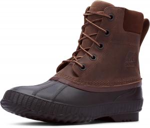 SOREL Мужские зимние ботинки Cheyanne II с водонепроницаемой утепленной отделкой, черный