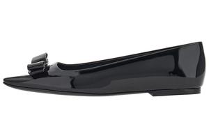 Балетки Ferragamo Vara Bow, черный