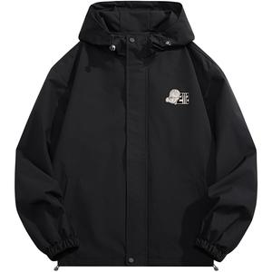 Куртка унисекс Doraemon, Черный (на флисовой подкладке)