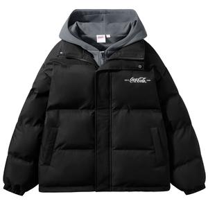 Стеганая куртка унисекс Coca-Cola, Кофе (сгущенный)