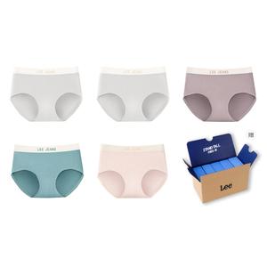 Женские боксеры 5 штук Lee, коричневый