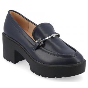 Туфли Kezziah на блочном каблуке Journee, синий