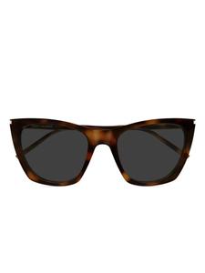 Saint Laurent Eyewear солнцезащитные очки 214 Kate, коричневый