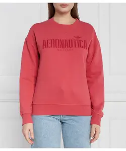 Толстовка Comfort fit Aeronautica Militare, розовый