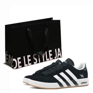 Adidas Сумка для покупок Grand Court Base 00s Star Trail, износостойкие низкие кеды для скейтбординга, унисекс, черный с белыми