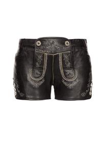 Кожаные шорты Мона Stockerpoint, черный