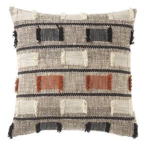 Чехол на подушку Tom Tailor Ethno Brick, 45x45x1 см, черный