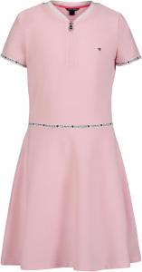 Платье Tommy Hilfiger Kids Core Flag для девочек (для детей старшего возраста), Rose Pink Zip