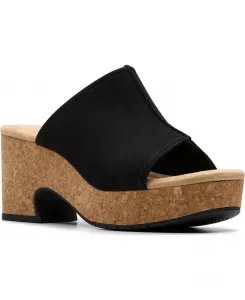 Коллекция Женские Босоножки-кюлоты Nerisa Vine Clarks, коричневый/бежевый