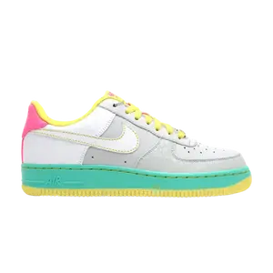 Кроссовки Nike Wmns Air Force 1 Premium '07 'Grey Azure', серый