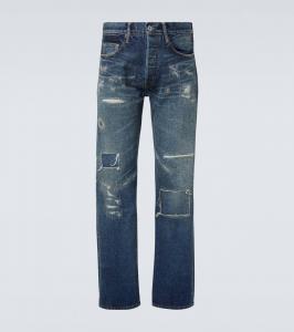 Новые джинсы Manual straight Junya Watanabe, Indigo
