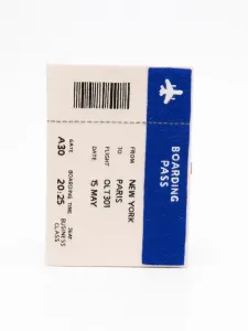 Клатч для посадочного талона Olympia Le-Tan, нейтральный