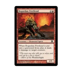 CCG Богардан Огненный Изверг (К), MTG - 10th Edition