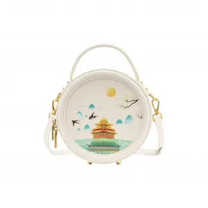 LOLLiPOPS Женская сумка из спилка коровьей кожи разноцветная, Creamy White