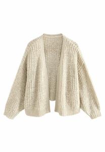 Кардиган Next Cardigan, Stone/Beige