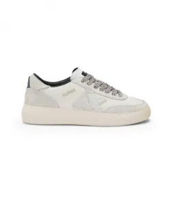 Белые кроссовки с логотипом. Sun68, белый