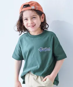 Детская футболка Devirock, цвет 007-Logo-D Green