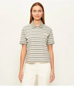 Поло МКОМАНДАРЕ regular fit Max&Co., зеленый