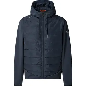 Толстовка Hackett Camo Hybrid Plus Size full zip, синий