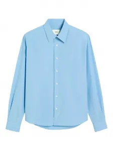 Рубашка на пуговицах AMI Paris, синий