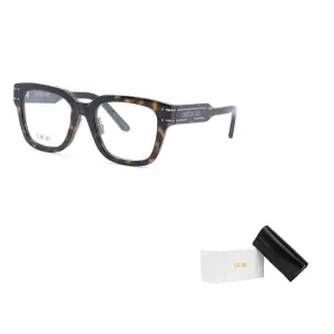 DIOR Квадратные очки унисекс черные, 2000