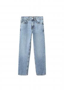 MANGO TEEN Джинсы Regular в синем дениме
