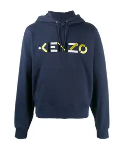 Худи с логотипом Kenzo, синий