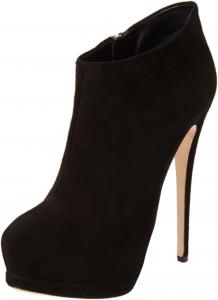 Женские элегантные ботильоны YDN, закрытый носок, молния, платформа, стойкий каблук-шпилька, обувь для вечеринок и повседневной носки, размеры 4-15 US, Black