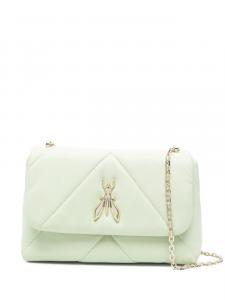 Patrizia Pepe дутая сумка через плечо Fly, зеленый