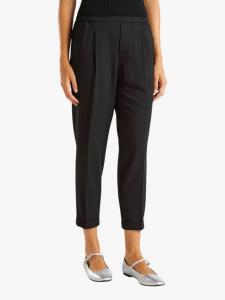 Приталенные укороченные брюки-сигареты Benetton