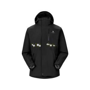 CAMEL Ветровка All weather Unisex Phantom Black с капюшоном