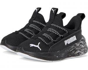 Кроссовки PUMA Kids Softride One4All Slip-On Shoes, черный/белый