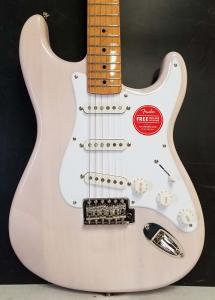 Электрогитара Squier Classic Vibe '50s Stratocaster Electric Guitar, Maple Fingerboard, White Blonde