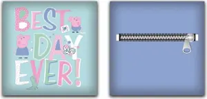 Декоративная подушка Свинка Пеппа Самый лучший день на свете - 35X35 см Aymax