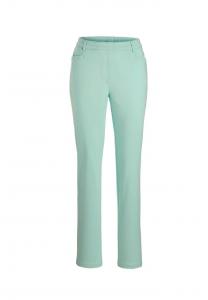 Короткий размер: легкие хлопковые брюки-стринги Louisa Goldner, зеленый