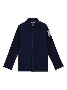 Куртка на молнии с принтом Vilebrequin Kids, синий