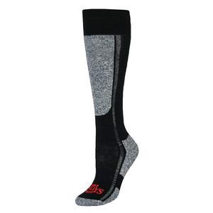 Лыжные носки Hot Chillys средней толщины (женские), Black/Heather