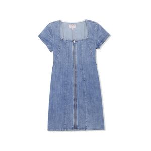 Женское платье с коротким рукавом GUESS, синий